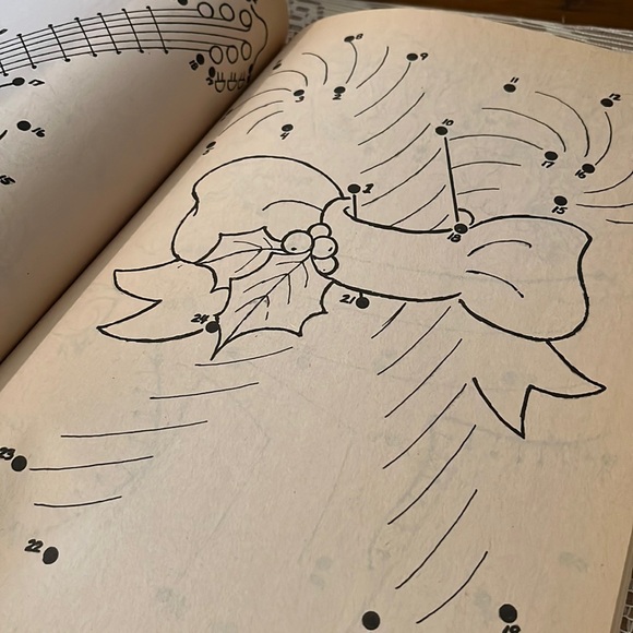 Golden Christmas Dot to Dot Book Bundle of 2 - Picture 10 of 11